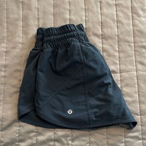 Lululemon Navy Blue Athletic Shorts